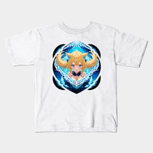 Aquarius crystal Kids T-Shirt